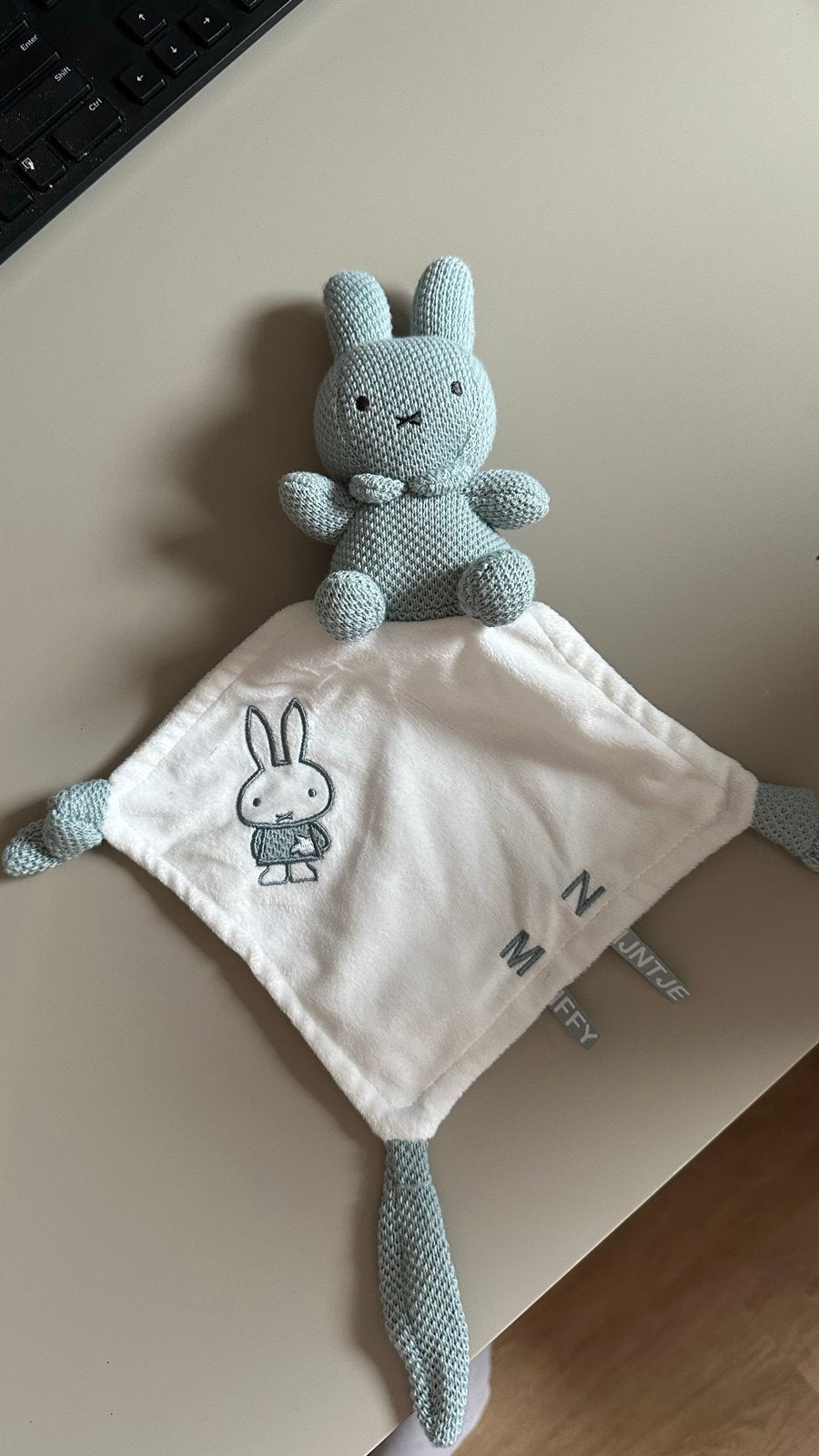 Nijntje Knuffeldoekje - Zo goed als nieuw, Ophalen, Overige merken, Blauw, Nijntje