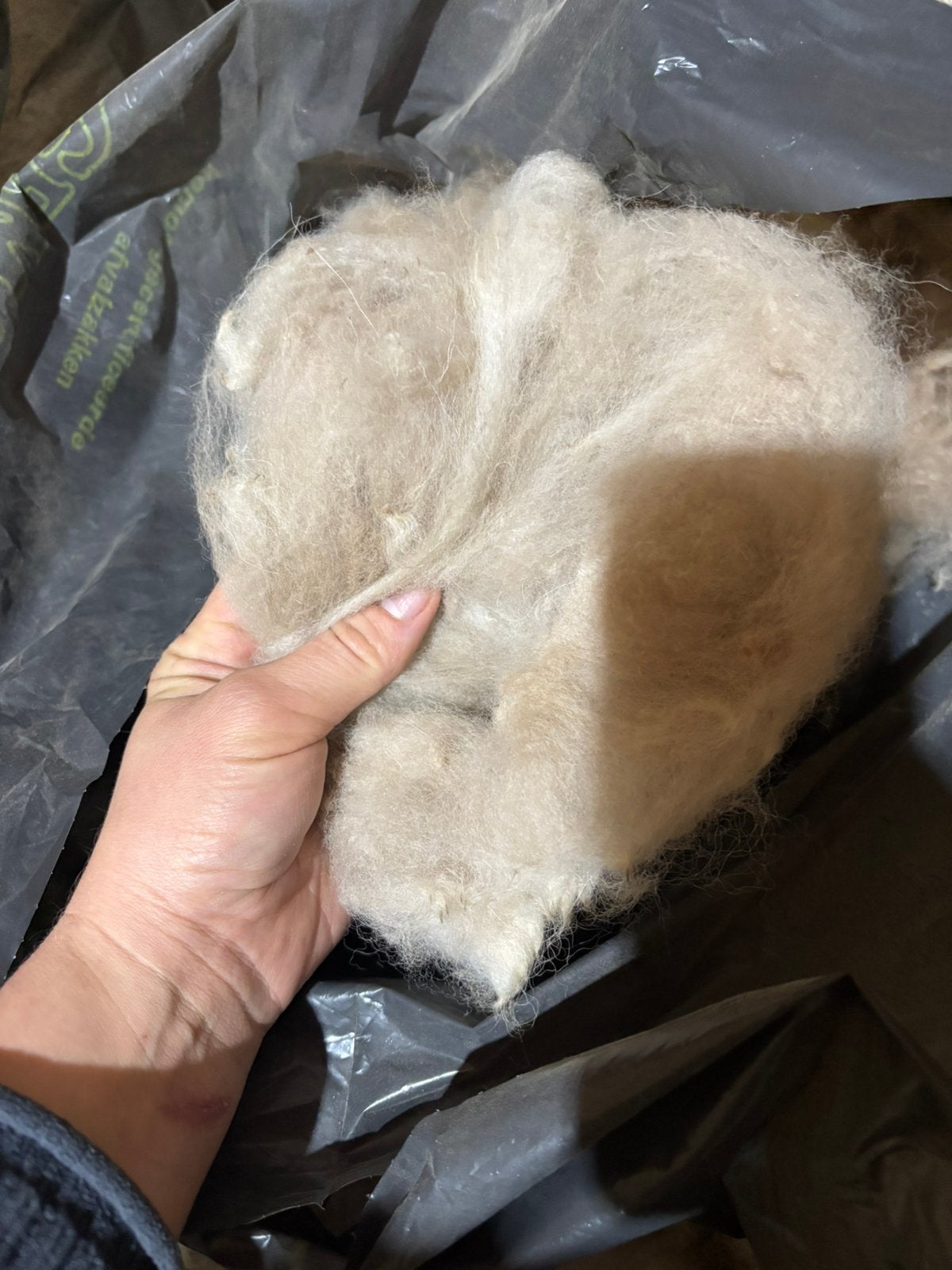 Alpacawol gratis af te halen, Ophalen of Verzenden, Zo goed als nieuw, Spinwol