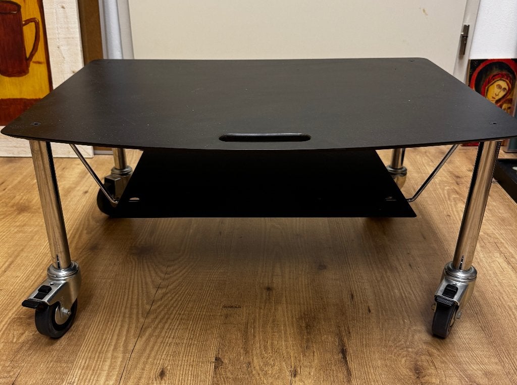Verrijdbaar TV-trolley (modern design), Ophalen, 50 tot 100 cm, Minder dan 100 cm, Metaal