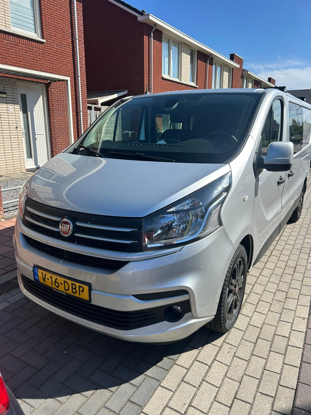 Fiat Talento GB 2.0 MJ Ecojet 170pk S&S L2h2 2900 2021 Grijs, Stof, Multifunctioneel stuurwiel, Zwart, 4 cilinders