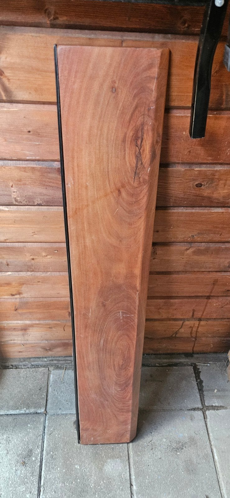 Massief houten wandplank 120 cm lang, 20 cm breed, Ophalen, Gebruikt
