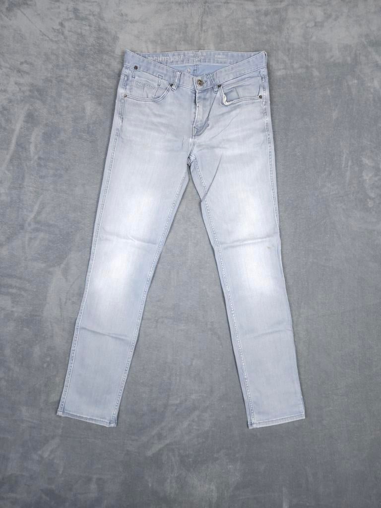 Pme Legend Nightflight W32 L34 Slim Fit Straight Leg Blauw ., Blauw, ., W32 (confectie 46) of kleiner, Ophalen of Verzenden