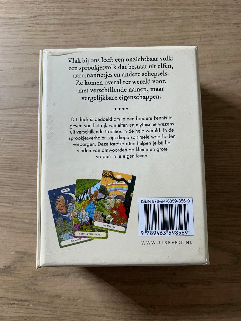 Tarot van Elfen en Mythische Wezens, Boeken, Ophalen of Verzenden, Zo goed als nieuw, Tarot of Kaarten leggen, Overige typen