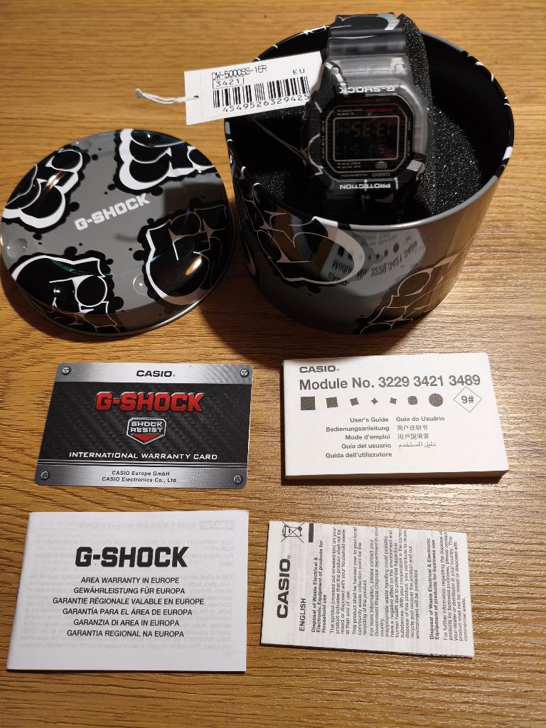 Casio G-Shock Street Spirit DW-5000SS-1ER, Ophalen, Casio, Kunststof, Polshorloge