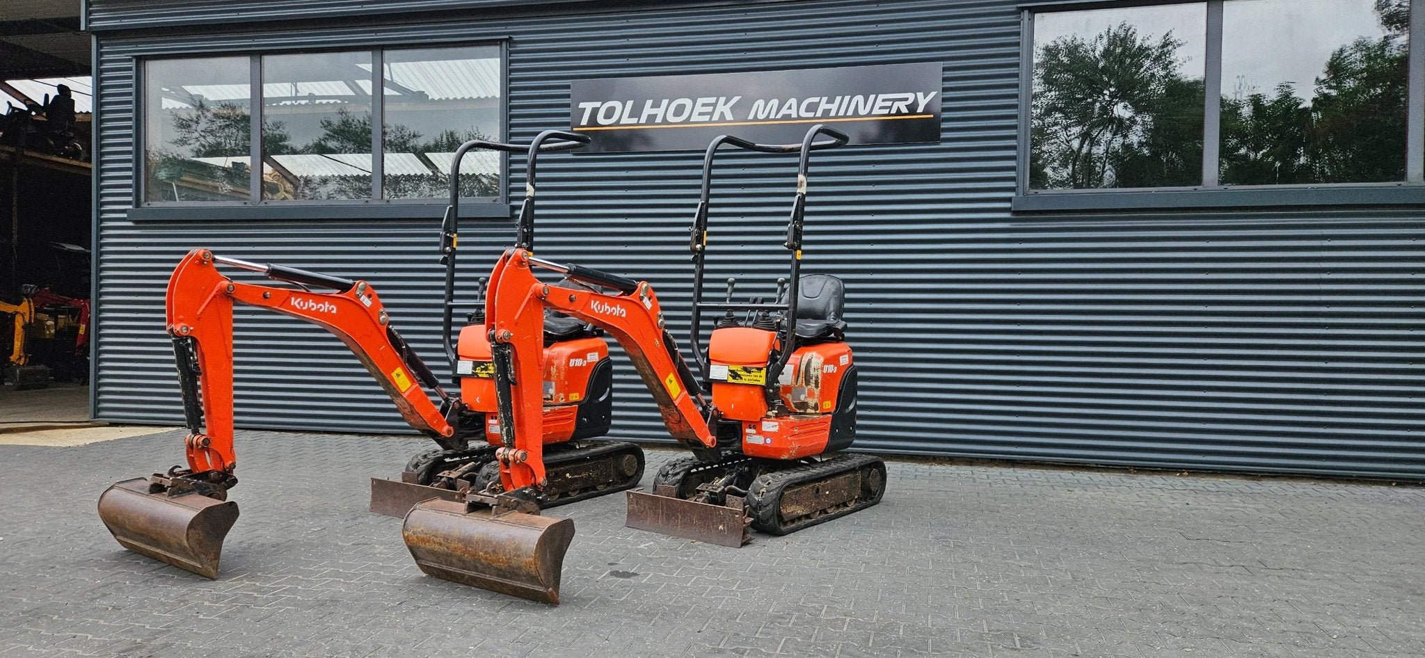 Kubota U10-3 mini graafmachine (bj 2016), Graafmachine
