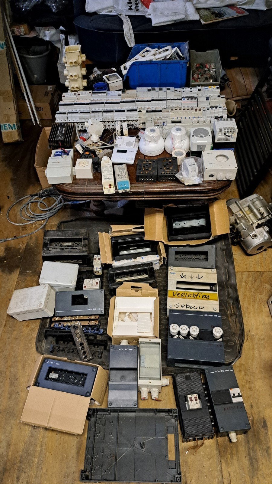 partij schakelmateriaal automaten groepenkast Eaton hager, Ophalen, Overige typen