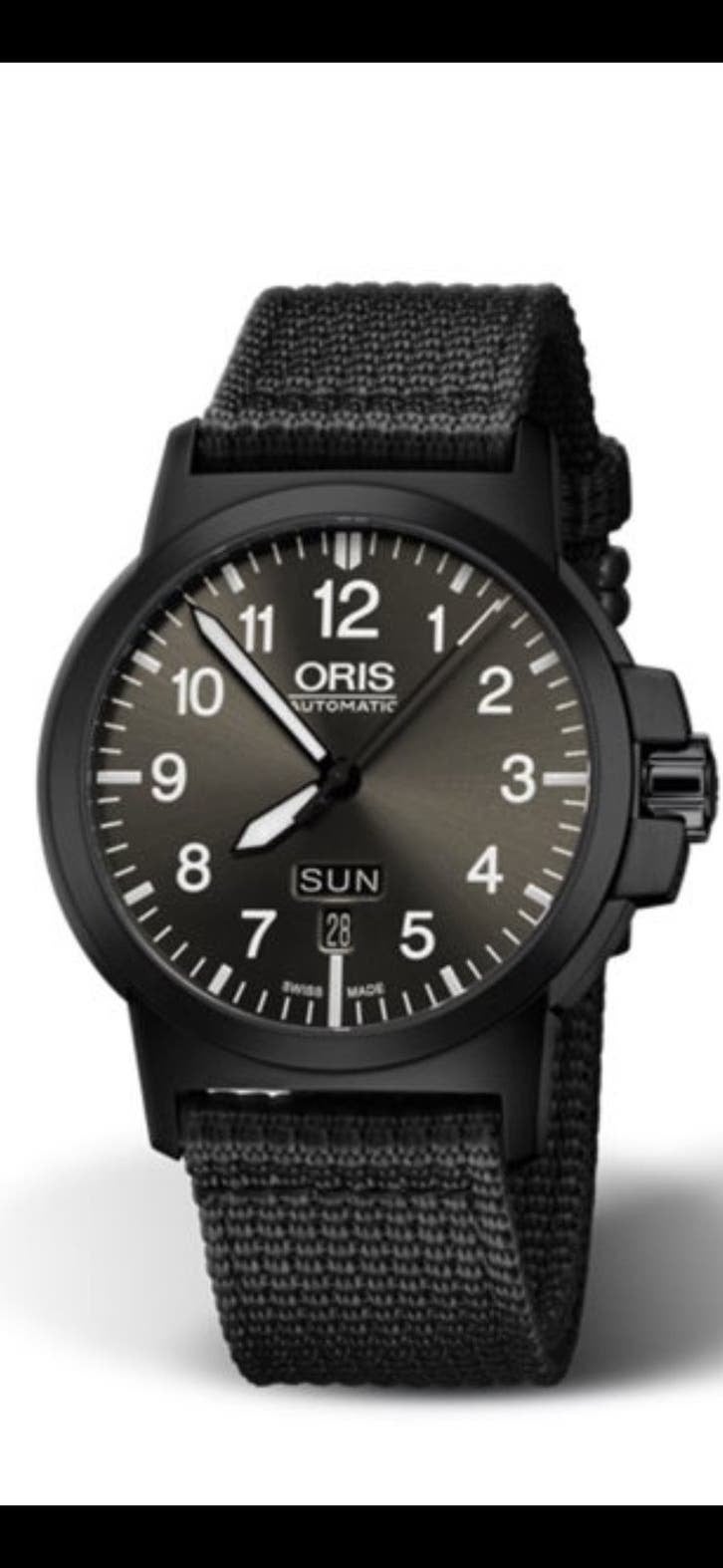 Oris Big Date, 2mnd oud, Ophalen of Verzenden, Zo goed als nieuw, Kunststof, Overige merken
