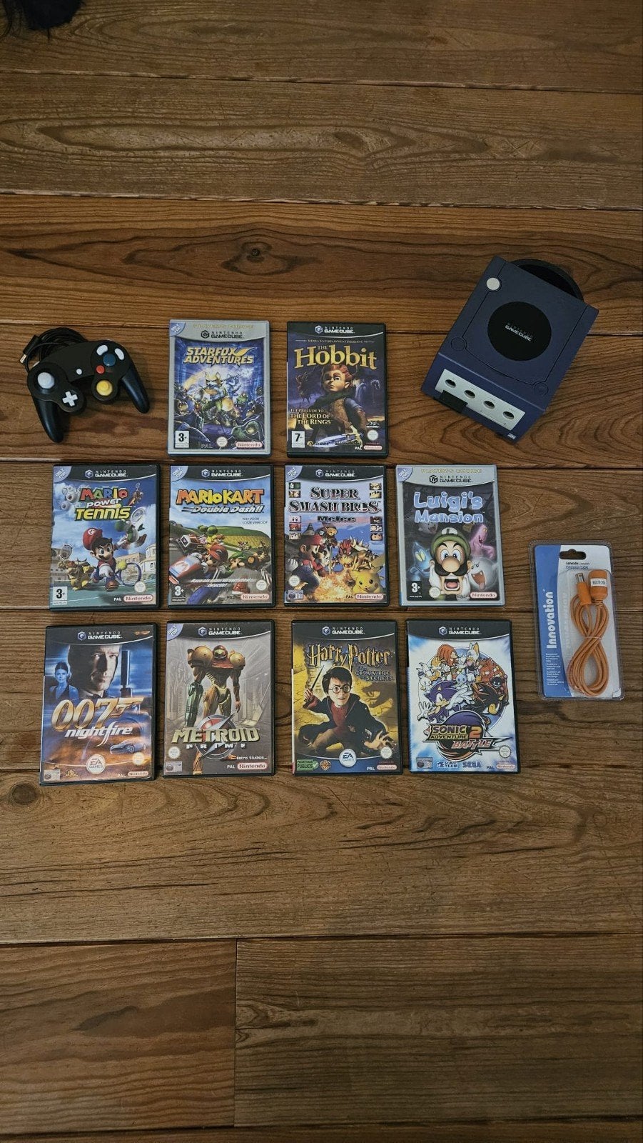 gamecube collectie, Ophalen, Met 1 controller