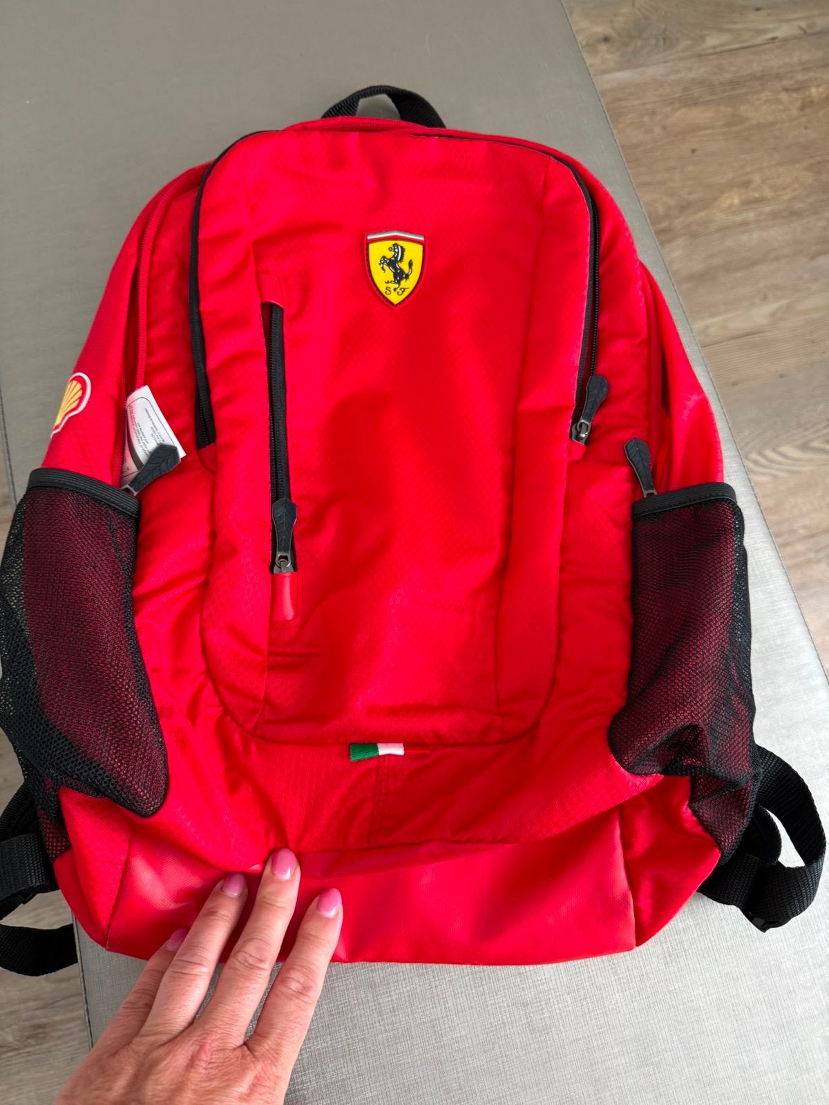 2 Ferrari rugtassen - ongebruikt, Sieraden, Tassen en Uiterlijk, Tassen | Rugtassen, Ophalen of Verzenden, Zo goed als nieuw, 25 tot 40 cm