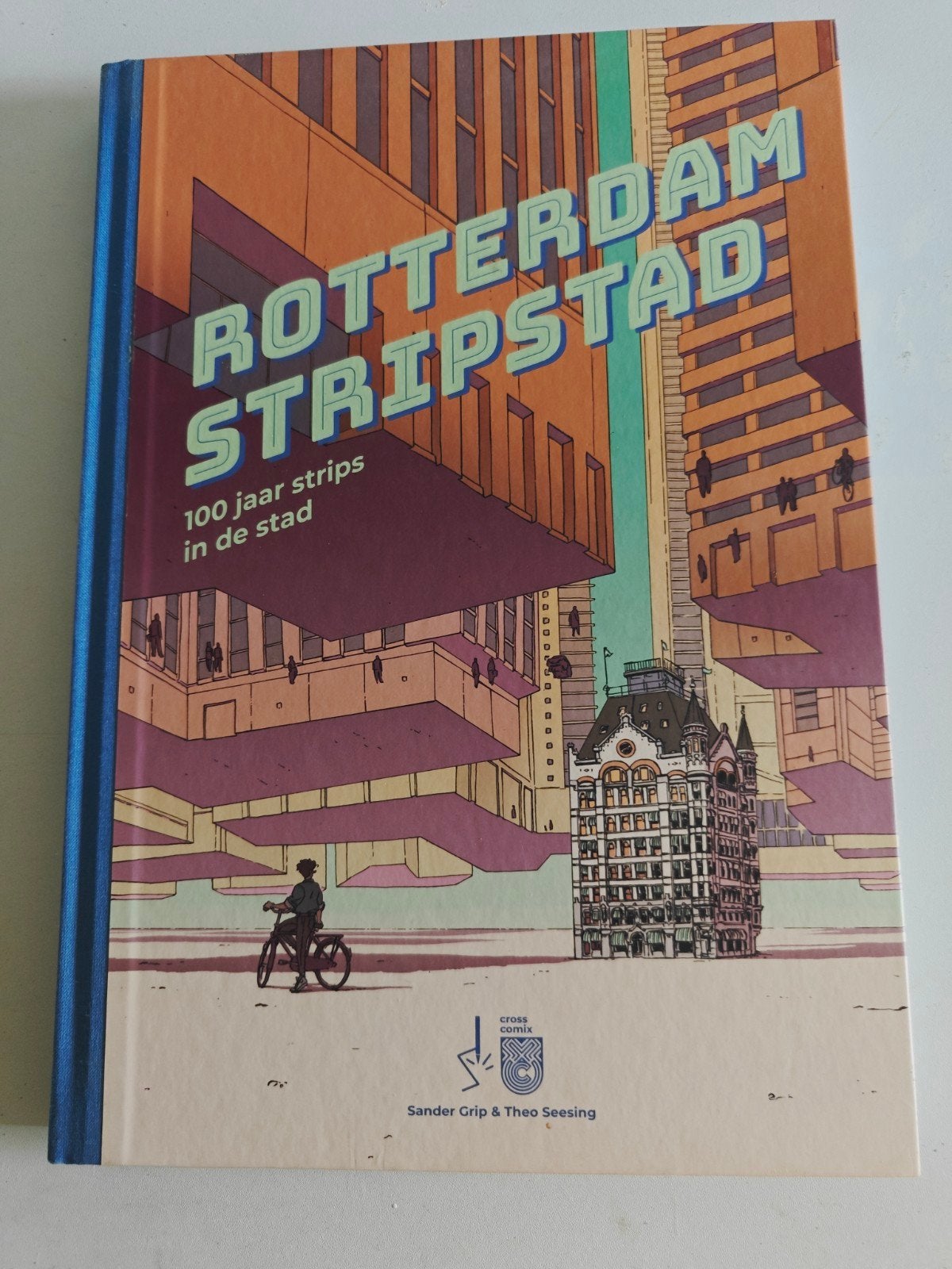 Sander Grip - Rotterdam Stripstad, Eén stripboek, Sander Grip, Ophalen of Verzenden, Zo goed als nieuw