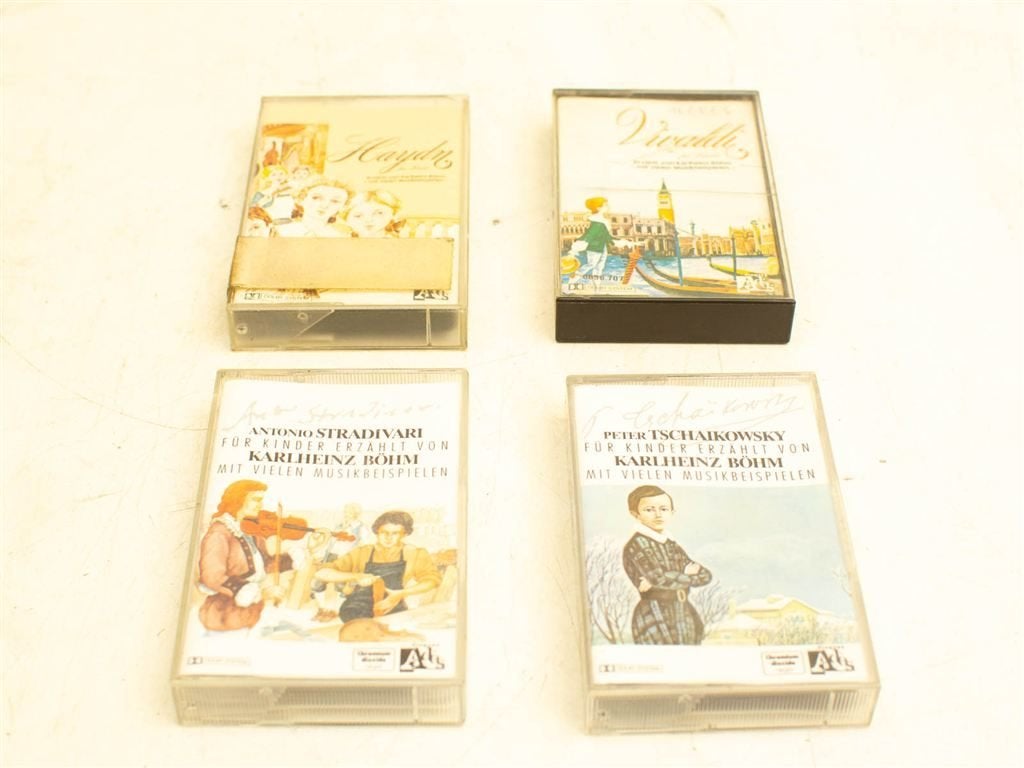 4 cassettebandjes 31260, Ophalen of Verzenden, Gebruikt, Overige genres, 1 bandje