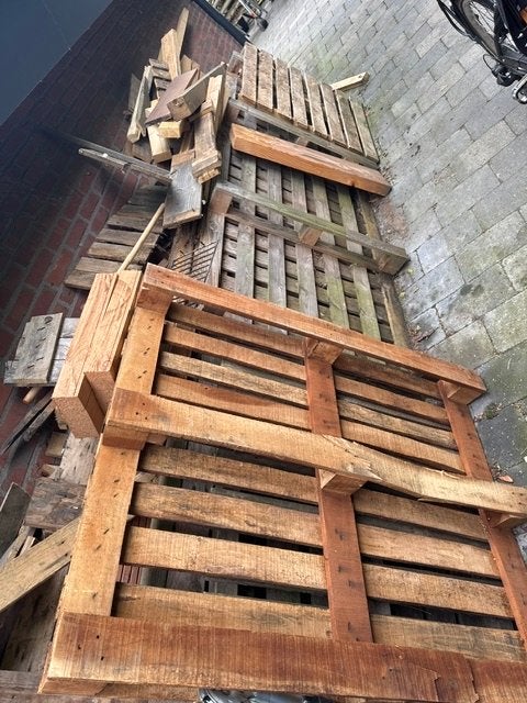 Pallets gratis zsm ophalen, Ophalen of Verzenden, Gebruikt, Overige houtsoorten, Pallet