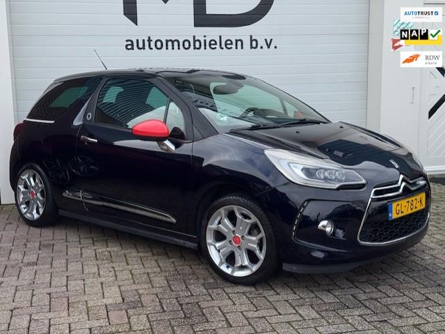 DS 3 1.2 So Red -1e eigenaar-Dealer onderhouden-leder-camera, Auto's, DS, Bedrijf, Te koop, DS 3, ABS, Achteruitrijcamera, Airbags