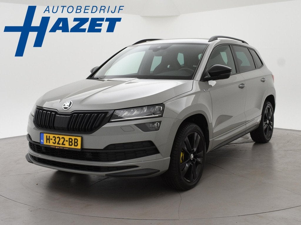 Skoda Karoq 1.5 TSI ACT SPORTLINE + WEGKL. TREKHAAK | VOL LE, Stof, 150 pk, Bedrijf, 690 kg