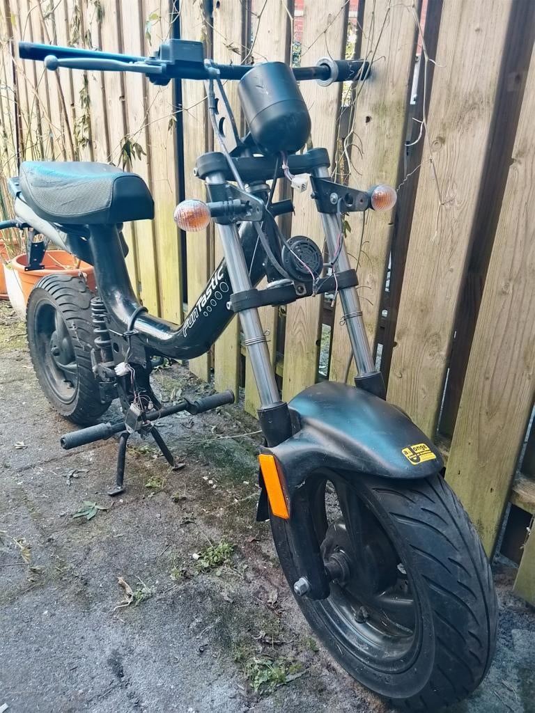 TOMOS FRAME KAAL + KENTEKEN (Blauw), Ophalen, Gebruikt, Maximaal 25 km/u, Overige modellen