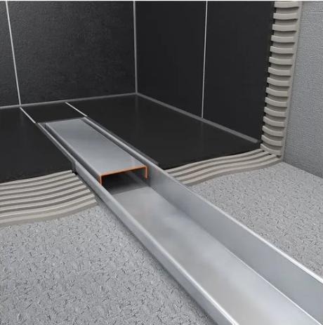 Easydrain douchegoot 110cm, Doe-het-zelf en Verbouw, Ophalen, Nieuw, Rvs, Douche