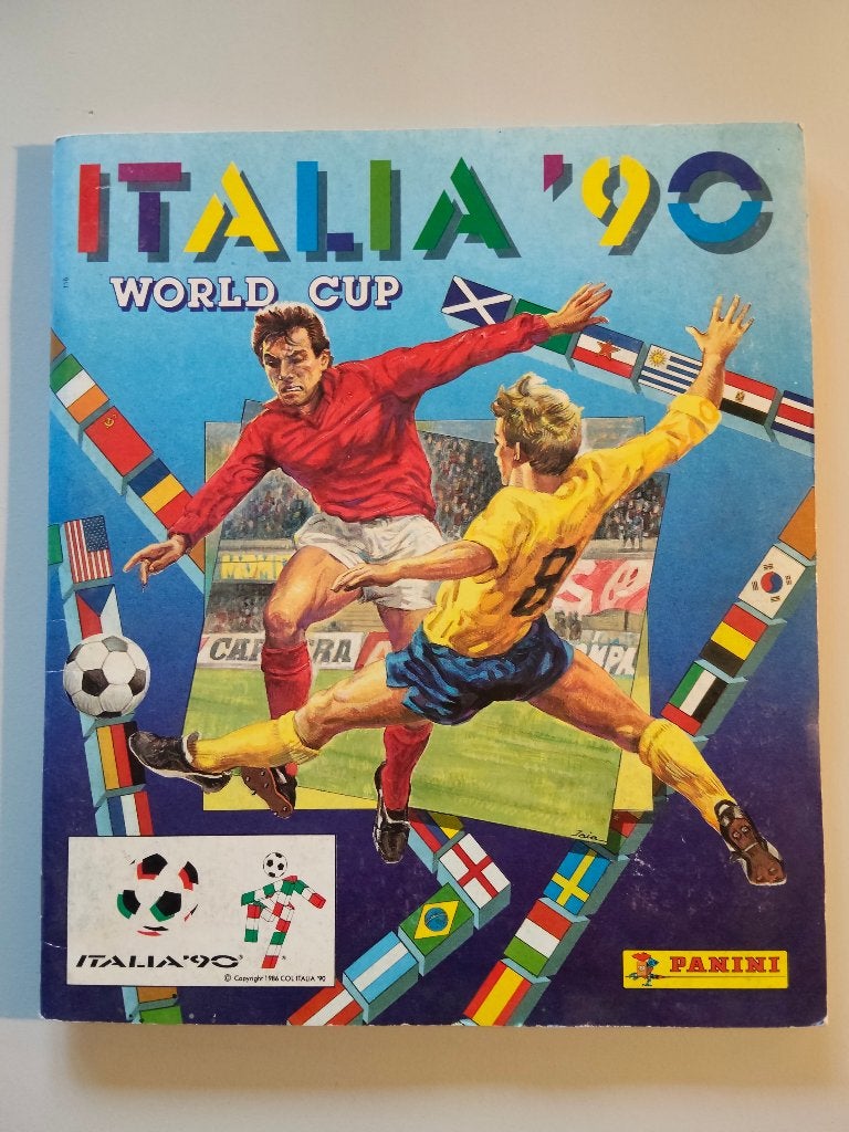 Panini Italia 1990, Verzamelen, Sportartikelen en Voetbal, Ophalen of Verzenden, Gebruikt, Buitenlandse clubs, Spelerskaart