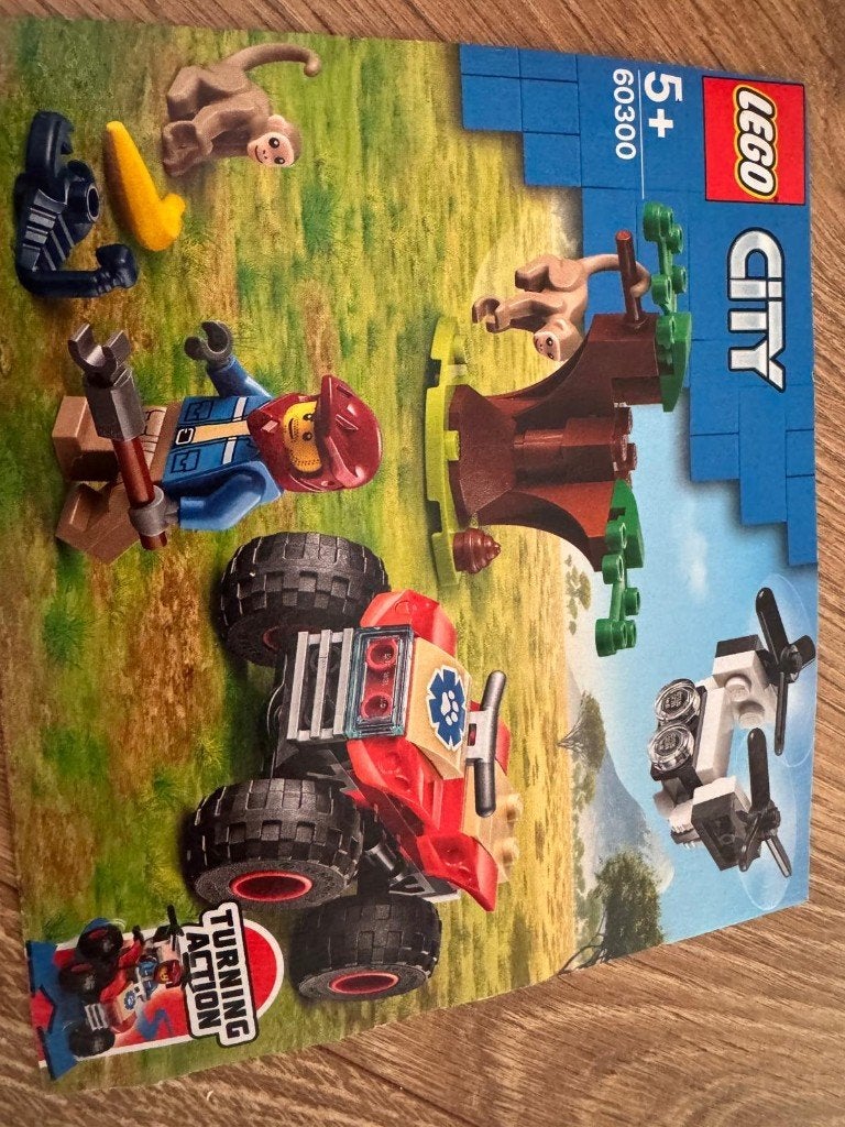LEGO City 60300 – Wildlife Rescue ATV, City, Lego, Ophalen of Verzenden, Zo goed als nieuw