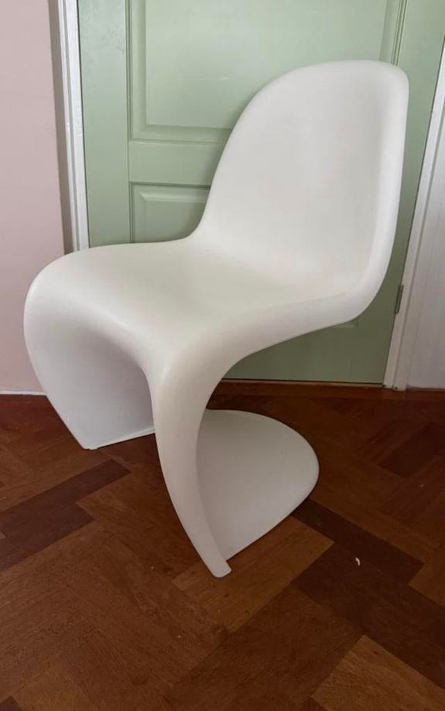 Vitra Panton, Huis en Inrichting, Stoelen, Ophalen, Zo goed als nieuw, Wit, Eén