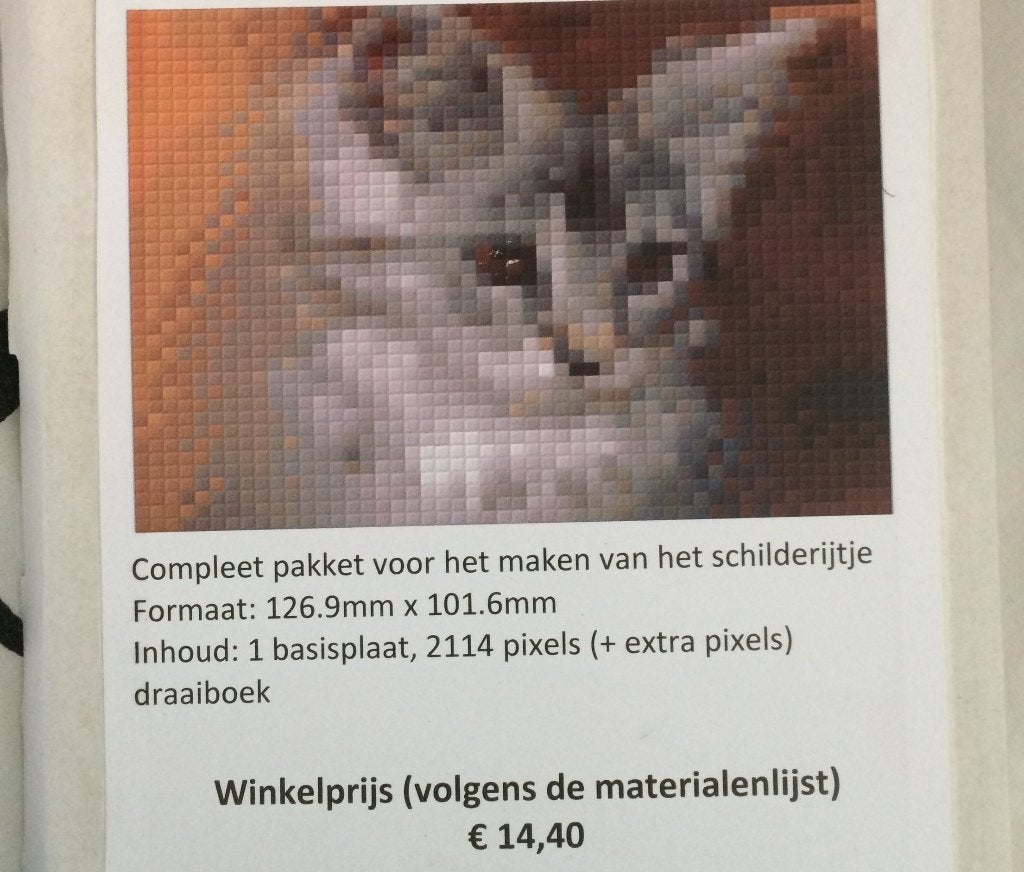 mosaic pixels poes, Ophalen of Verzenden, Nieuw, Knutselen