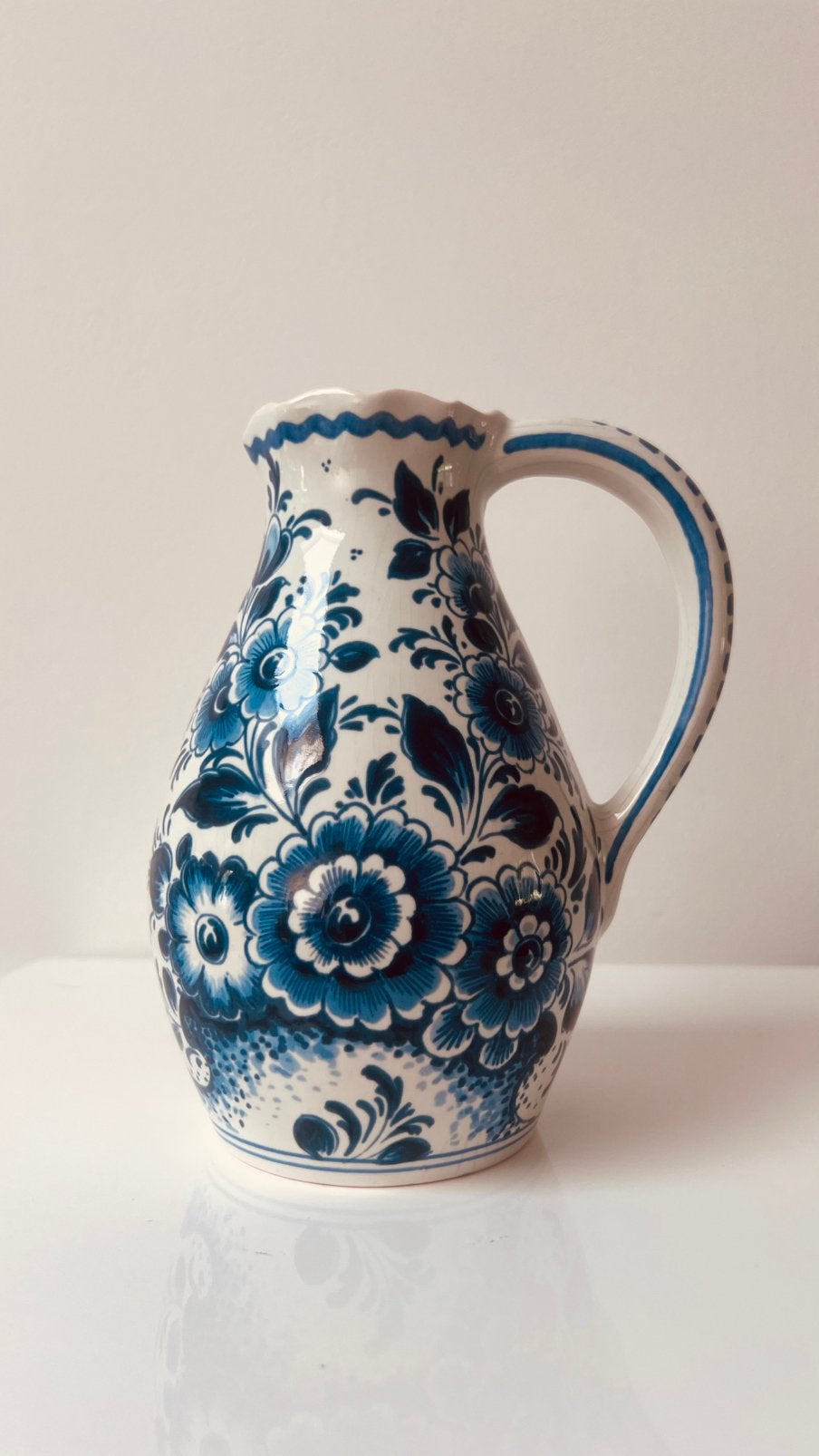 Vintage Delfts Blauwe Schenkkan – Gilde Original (16 cm), Ophalen