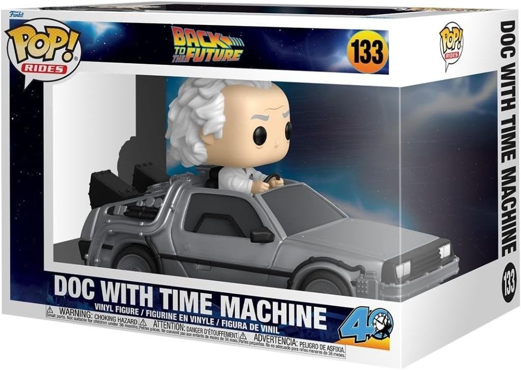 Funko Pop Rides 133 Doc with Time Machine Back to the Future, Verzamelen, Ophalen of Verzenden, Nieuw