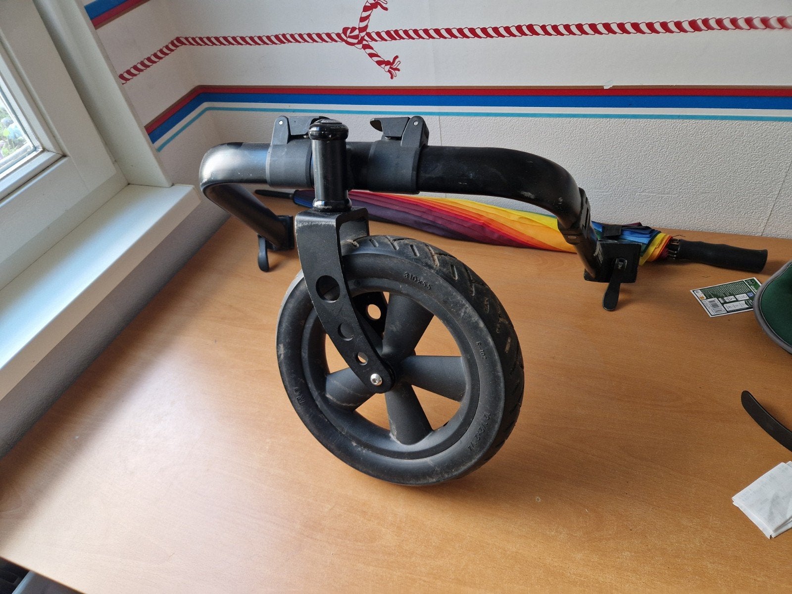 Mudwheel veldink4kids rolstoel, Diversen, Rolstoelen, Ophalen of Verzenden, Duwrolstoel