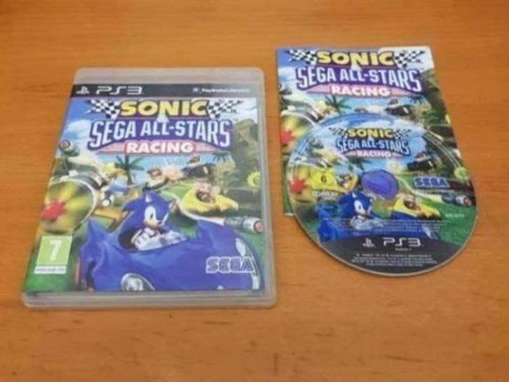 PS3 | Sonic & Sega All-Stars Racing, Gebruikt, Racen en Vliegen, Ophalen of Verzenden, 3 spelers of meer