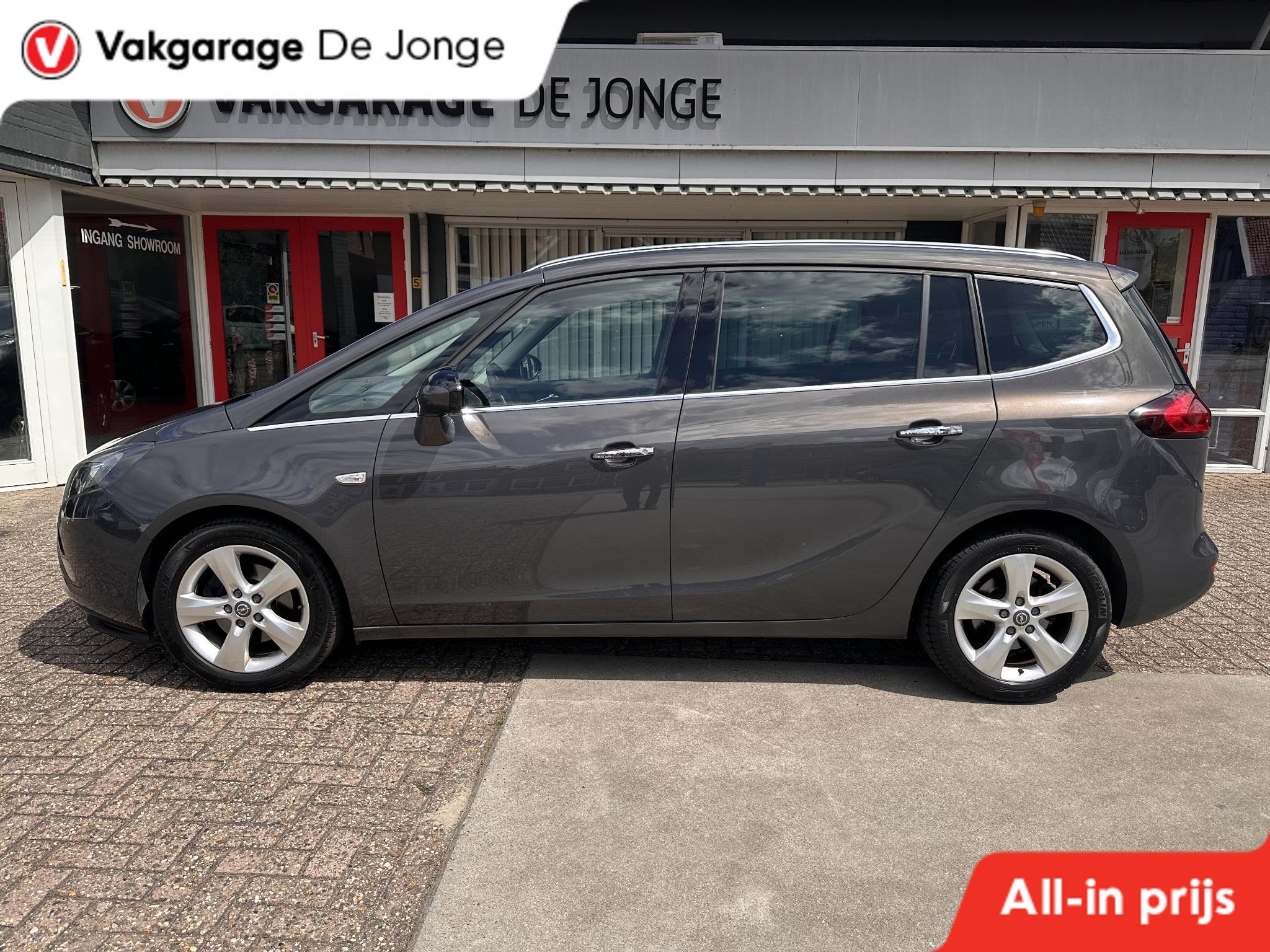 Opel Zafira Tourer 1.4 Cosmo 7p., Euro 5, 15 km/l, Gebruikt, Zwart