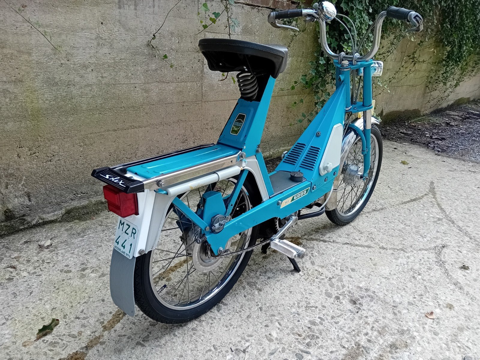 Solex 6000 ( flash ) 1973 met kenteken., Fietsen en Brommers, Maximaal 45 km/u, 0 versnellingen, 49 cc, Ophalen
