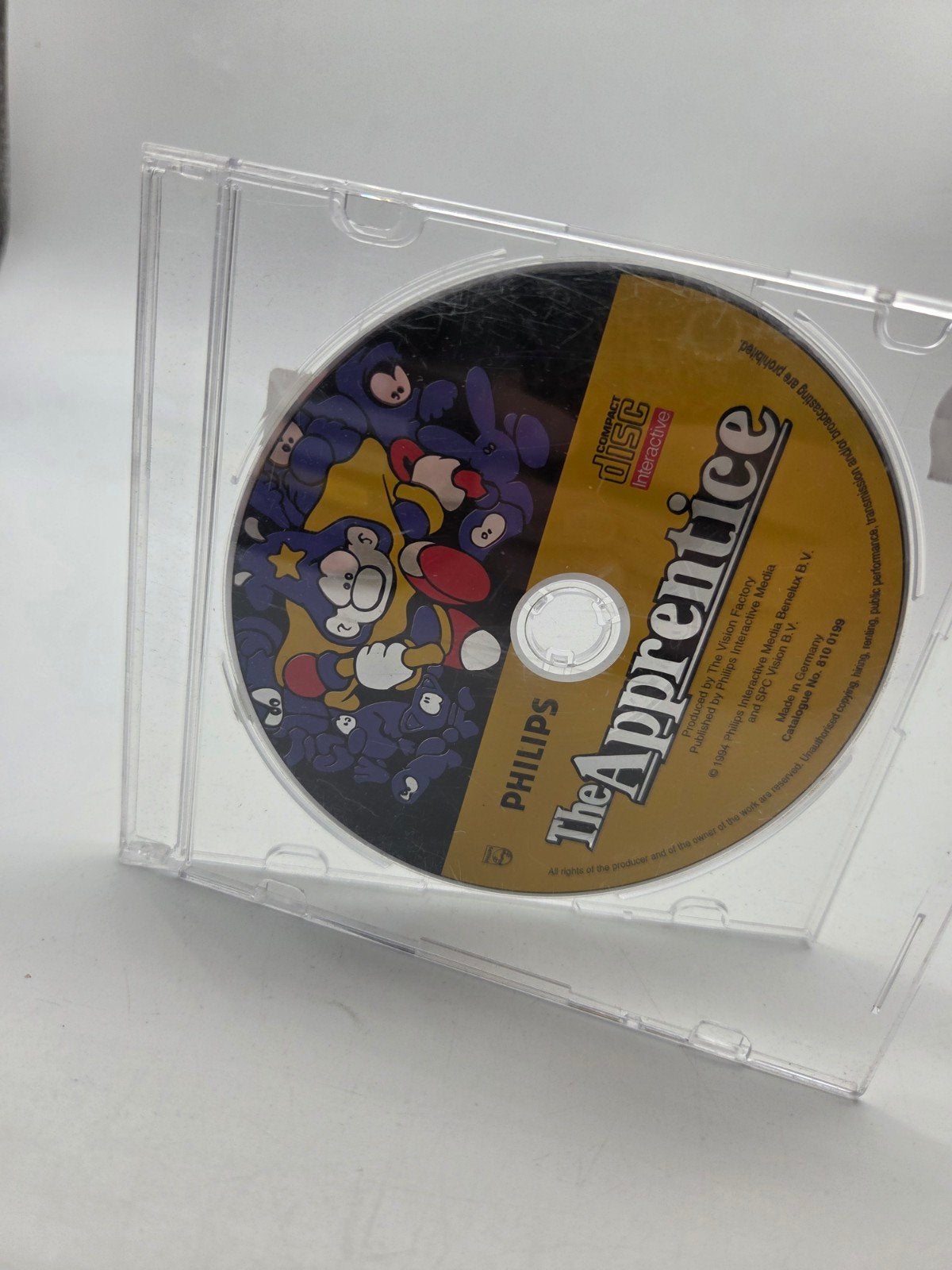 Philips The Apprentice CD-i spel - Retro Gaming, Spelcomputers en Games, Games | Pc, Gebruikt, 1 speler, Info@philips.com, Ophalen of Verzenden