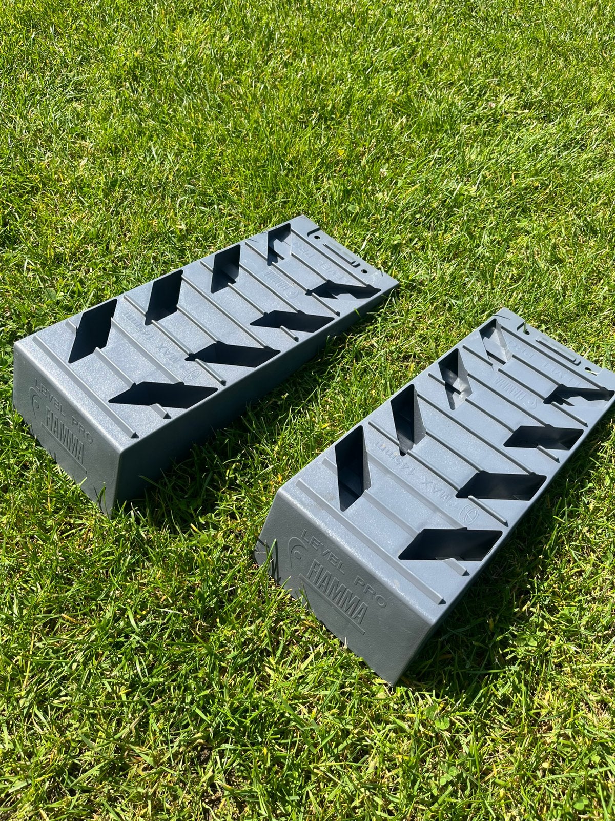 Fiamma levelers 145 mm breedte, Caravans en Kamperen, Ophalen of Verzenden, Zo goed als nieuw