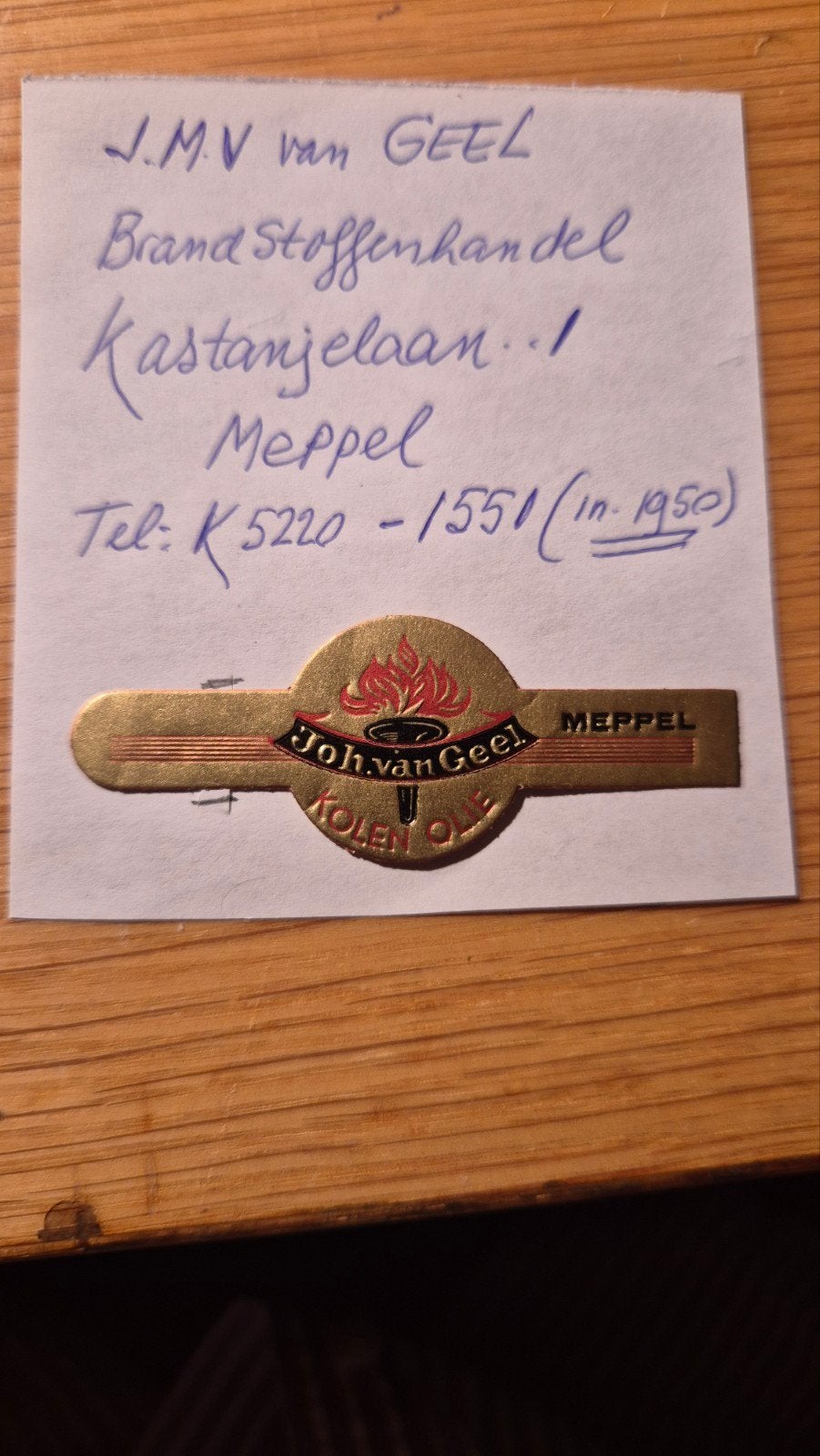 Sigarenbanden Meppel, Ophalen, Zo goed als nieuw, Sigarenbandjes