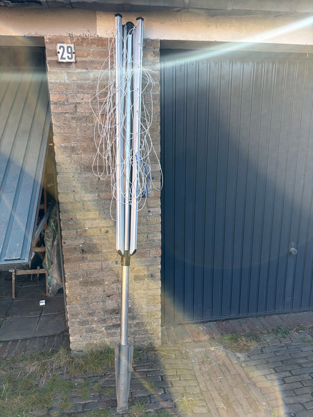 Droogmolen - Gratis af te halen - aluminium, Ophalen, Gebruikt, Droogmolen