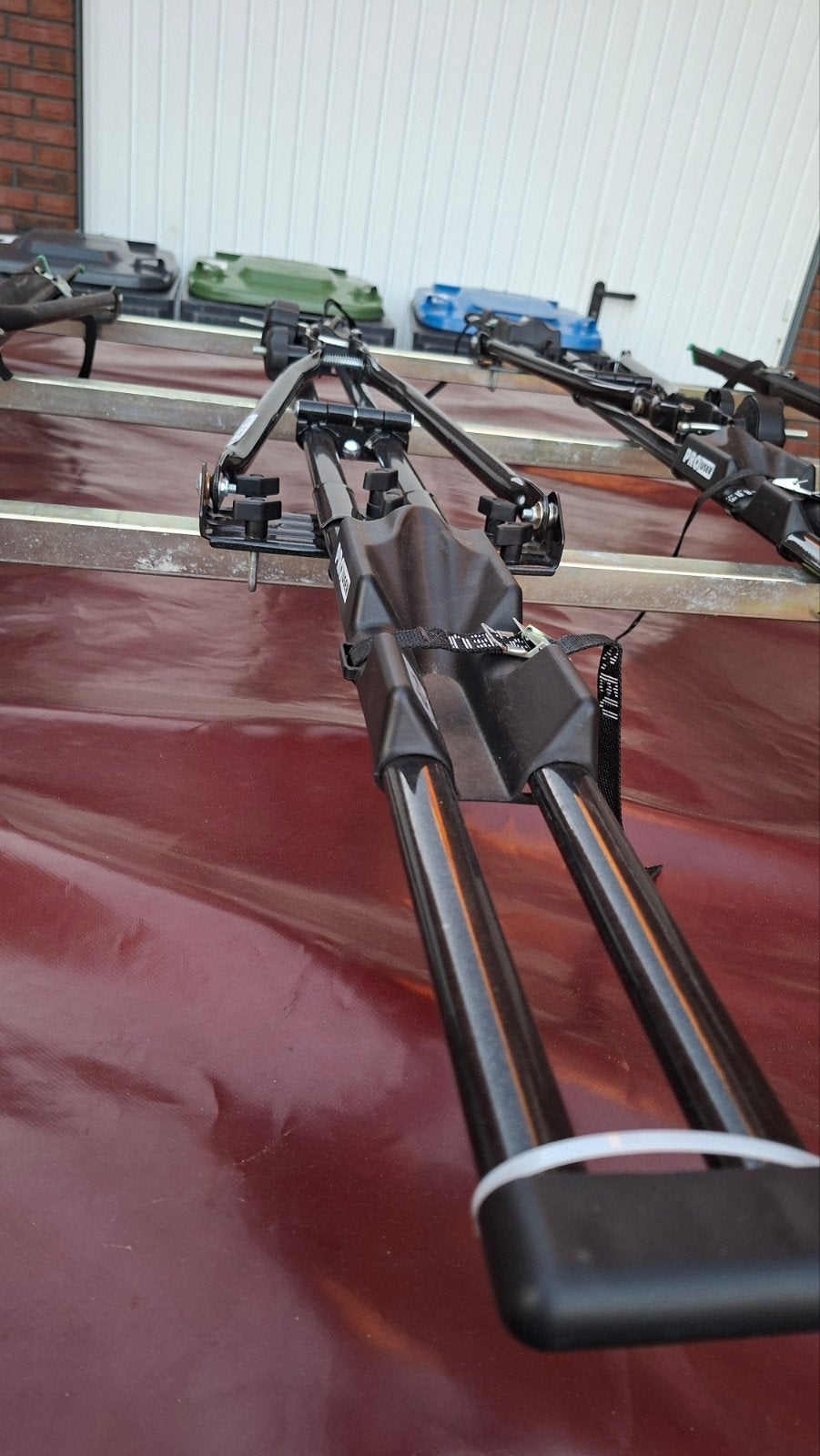 Pro-User Superbike fietsendragers voor 2 fietsen, Auto diversen, Fietsendragers, Ophalen of Verzenden, 2 fietsen, Gebruikt, Dakdrager