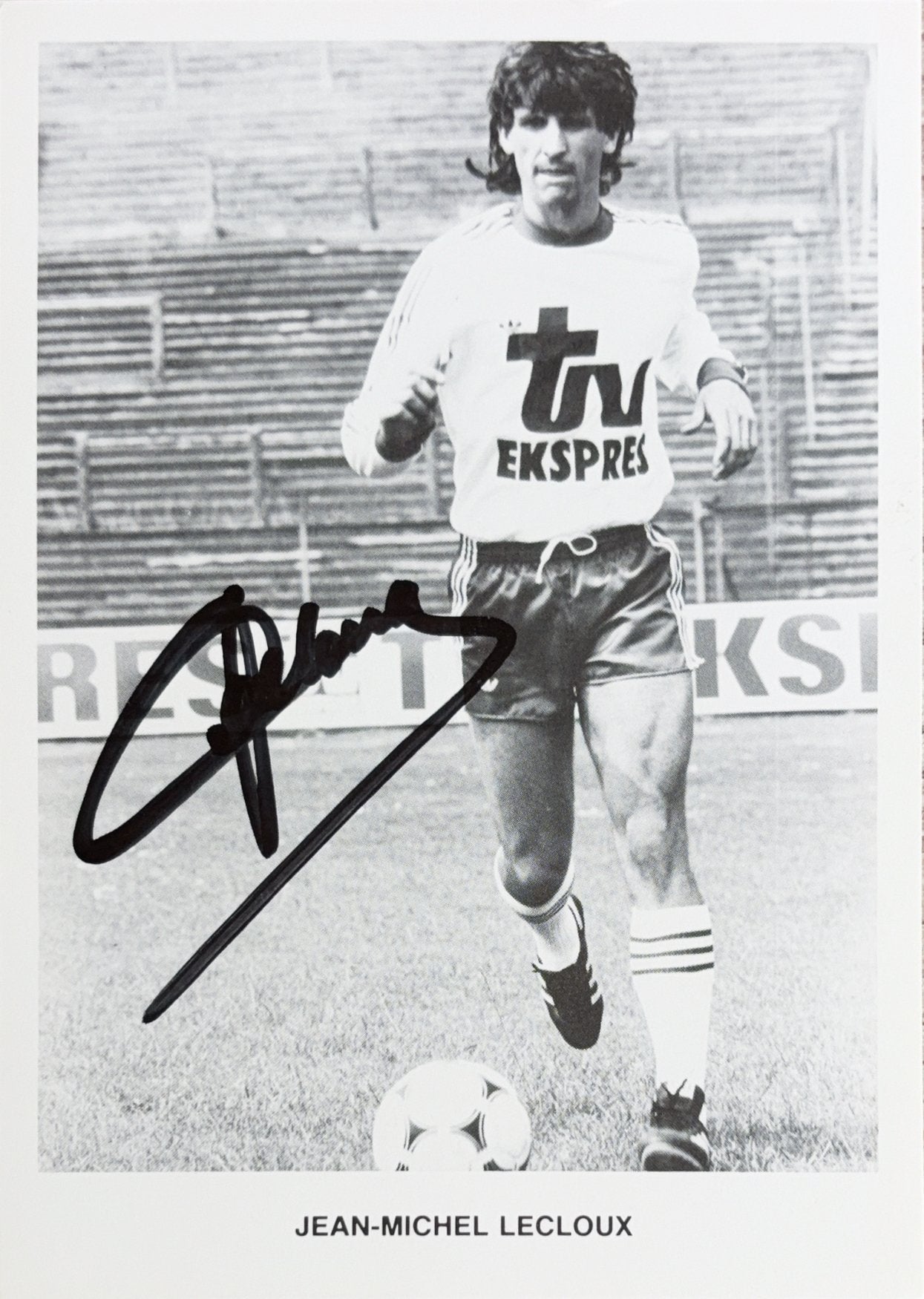 Spelerskaart Jean-Michel Lecloux  - FC Antwerp, Ophalen of Verzenden, Zo goed als nieuw, Feyenoord, Spelerskaart