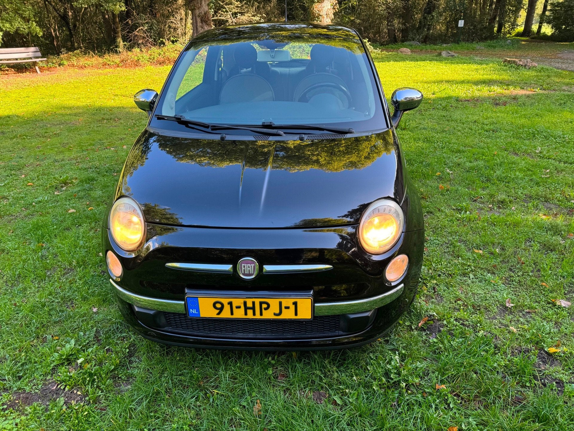 Fiat 500 1.2 Lounge, Euro 5, Gebruikt, 1242 cc, 840 kg