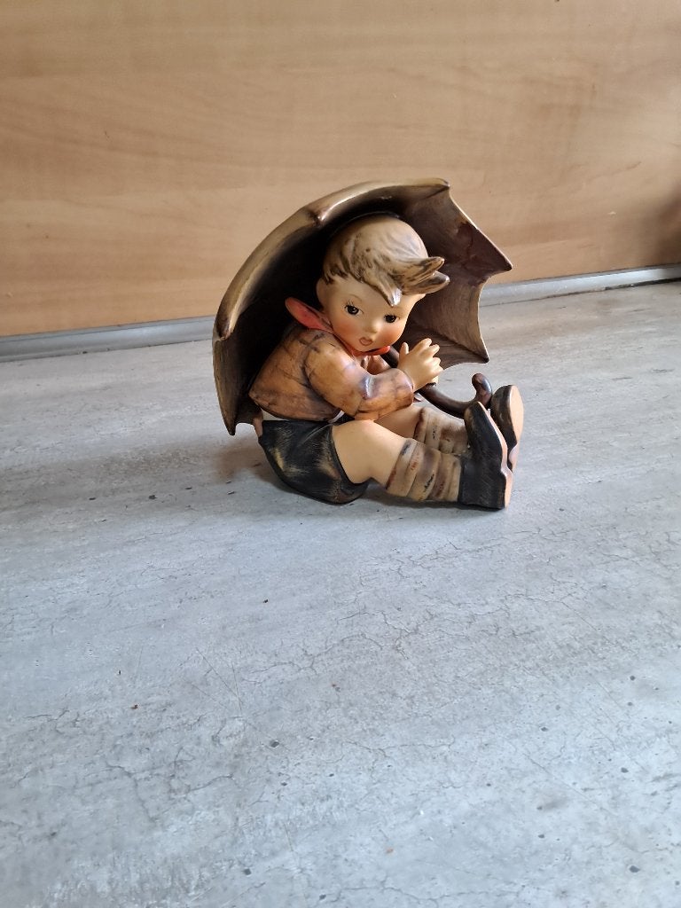 Vintage Hummel beeldje: Jongen met paraplu, Ophalen