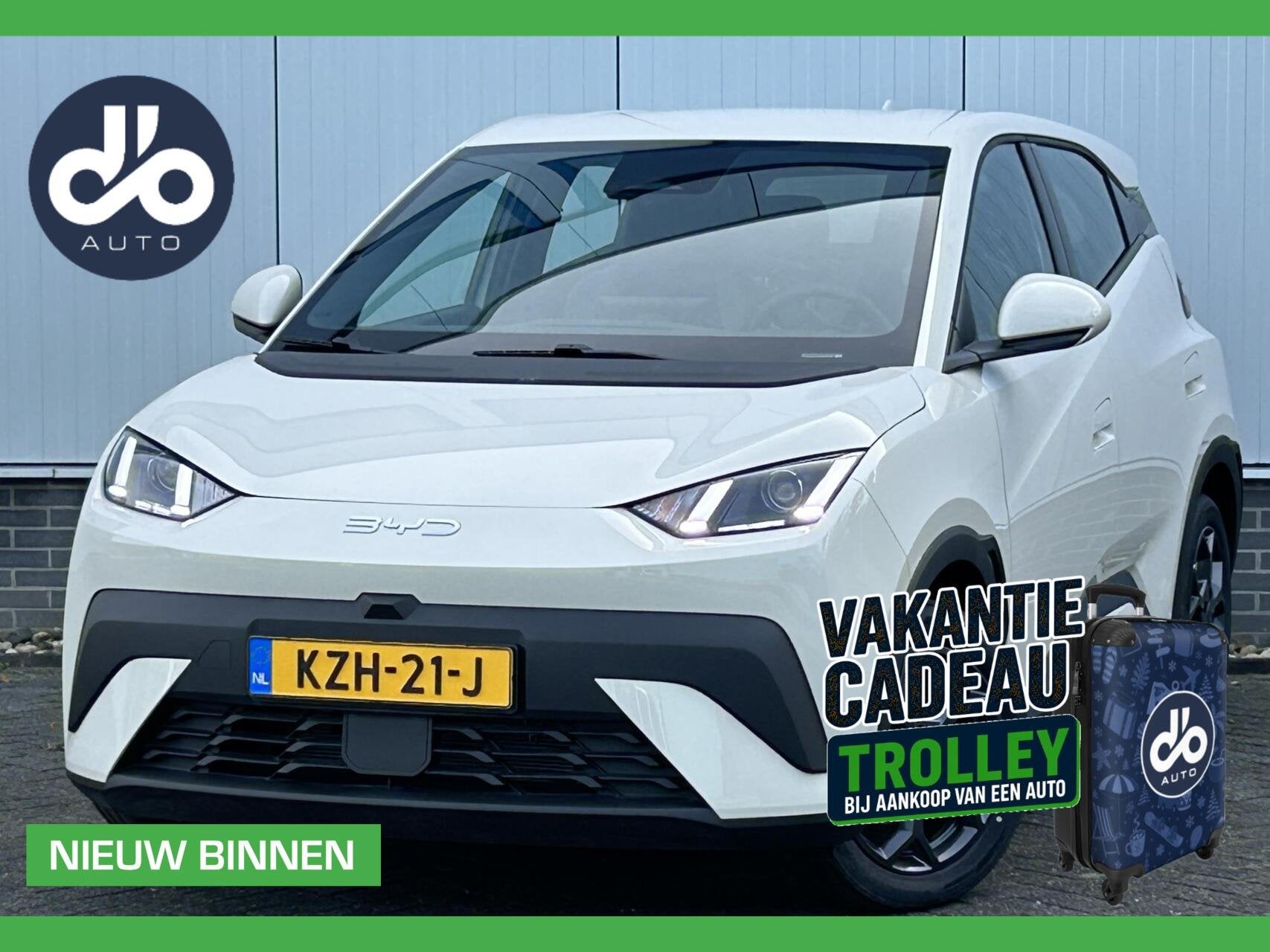 Byd DOLPHIN SURF Boost 43 kWh NIEUW I DIRECT RIJDEN, Auto's, Gebruikt, Wit, 43 kWh, Geïmporteerd