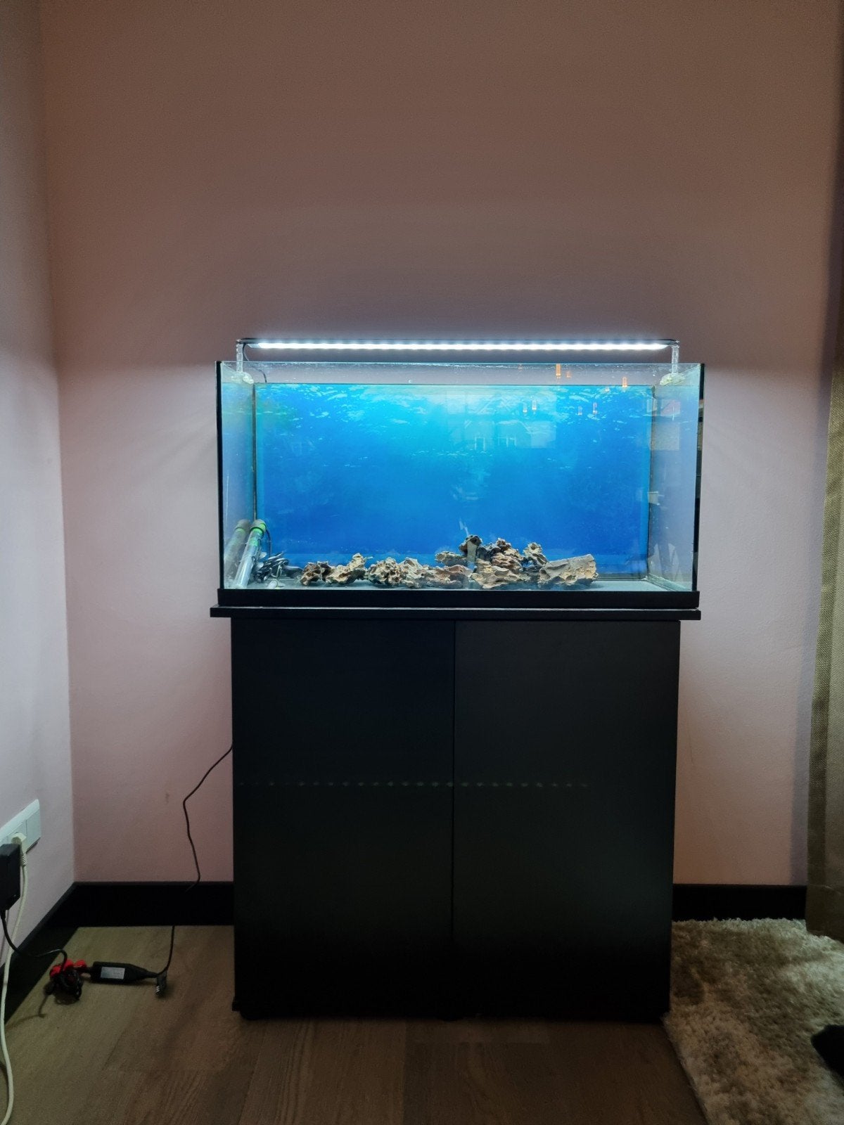 80cm smart scape aquarium, Ophalen, Gebruikt, Aquariummeubel, App-bediening