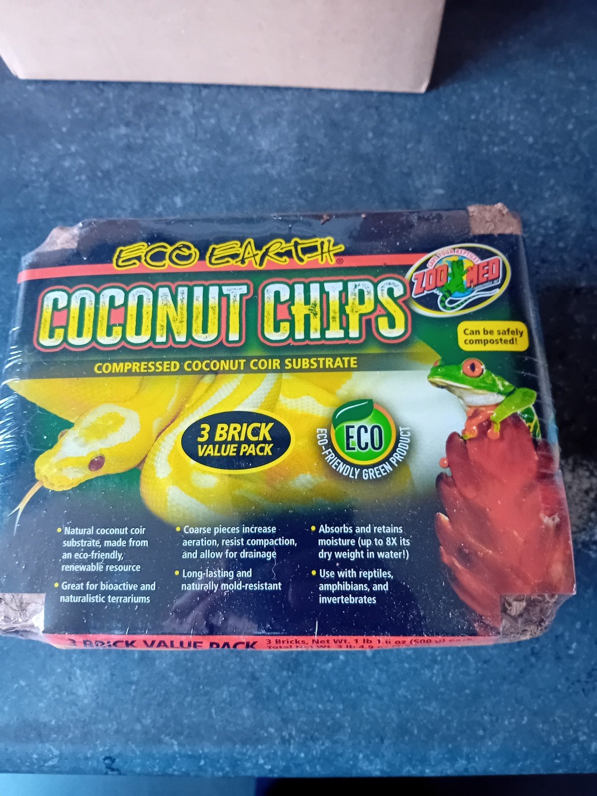 Zoomed kokos chips bodembedekking, Dieren en Toebehoren, Ophalen of Verzenden, Nieuw, Overige typen