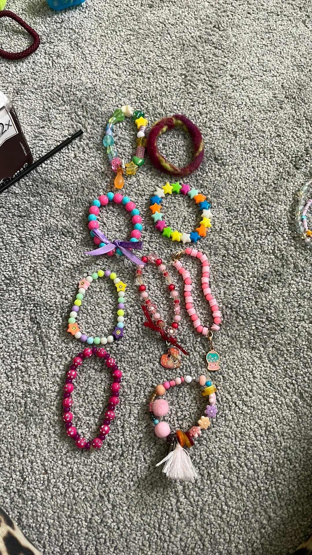 Kinder armbandjes, Sieraden, Tassen en Uiterlijk, Kindersieraden, Ophalen of Verzenden, Zo goed als nieuw, Overige kleuren, Armband