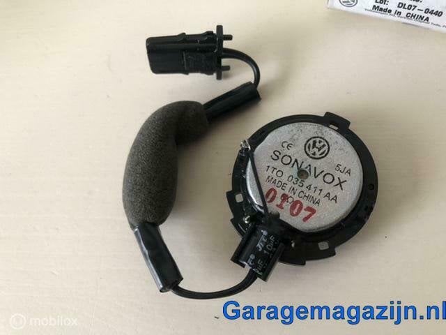 Luidspreker tweeter achter origineel VW Touran 1T0035411 AA, Auto-onderdelen, Volkswagen, Nieuw, Ophalen of Verzenden, Volkswagen
