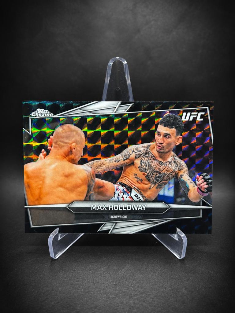 Max Holloway 1/2, Ophalen of Verzenden, Zo goed als nieuw, Losse kaart, Foil
