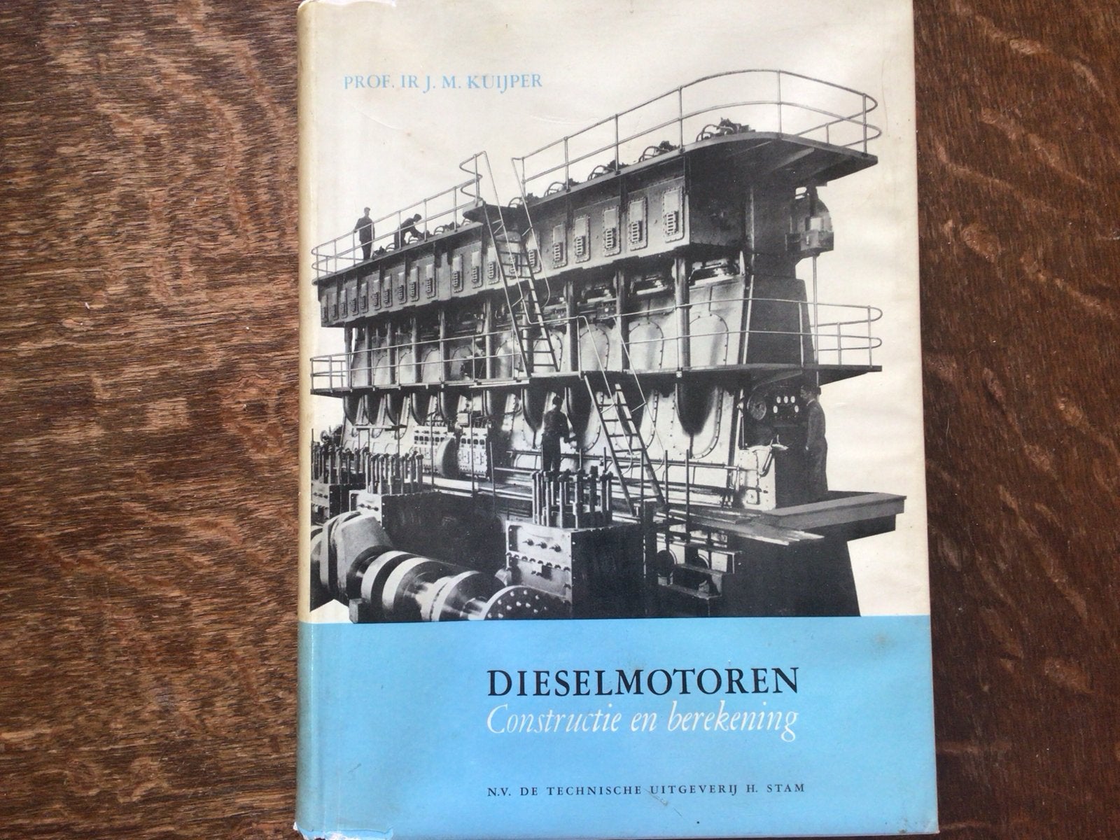 Dieselmotoren Constructie en berekening Prof. Ir. J.M. Kuijp, Ophalen of Verzenden, Gelezen, Werktuigbouwkunde