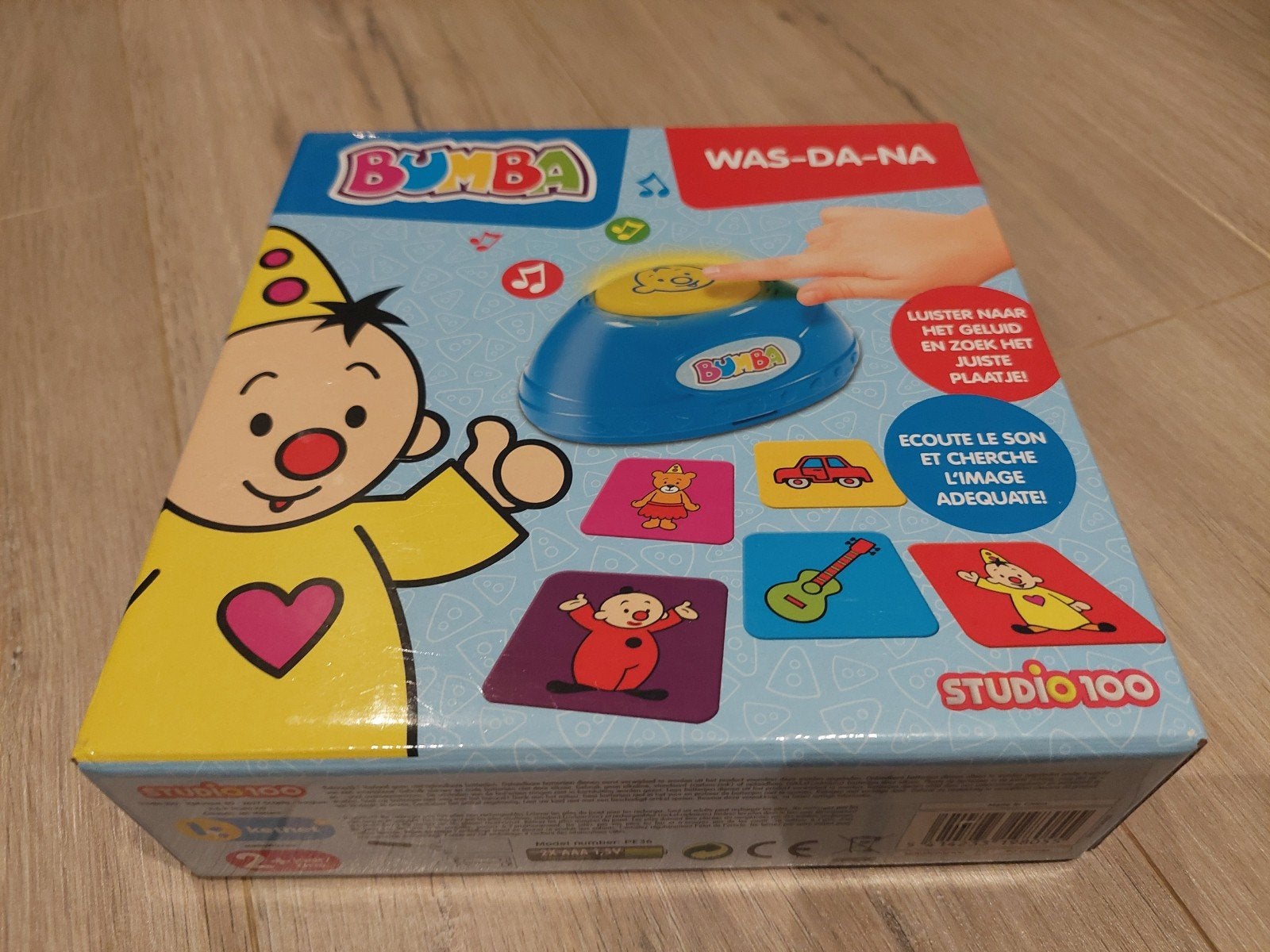 Bumba Was-da-na geluidsspel, Kinderen en Baby's, Ophalen of Verzenden, Zo goed als nieuw, Overige typen, Met geluid