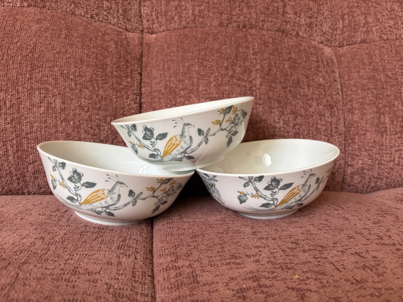 3 Vivo (Villeroy & Boch) limited edition kommen, Vivo, Ophalen of Verzenden, Zo goed als nieuw, Kom(men)
