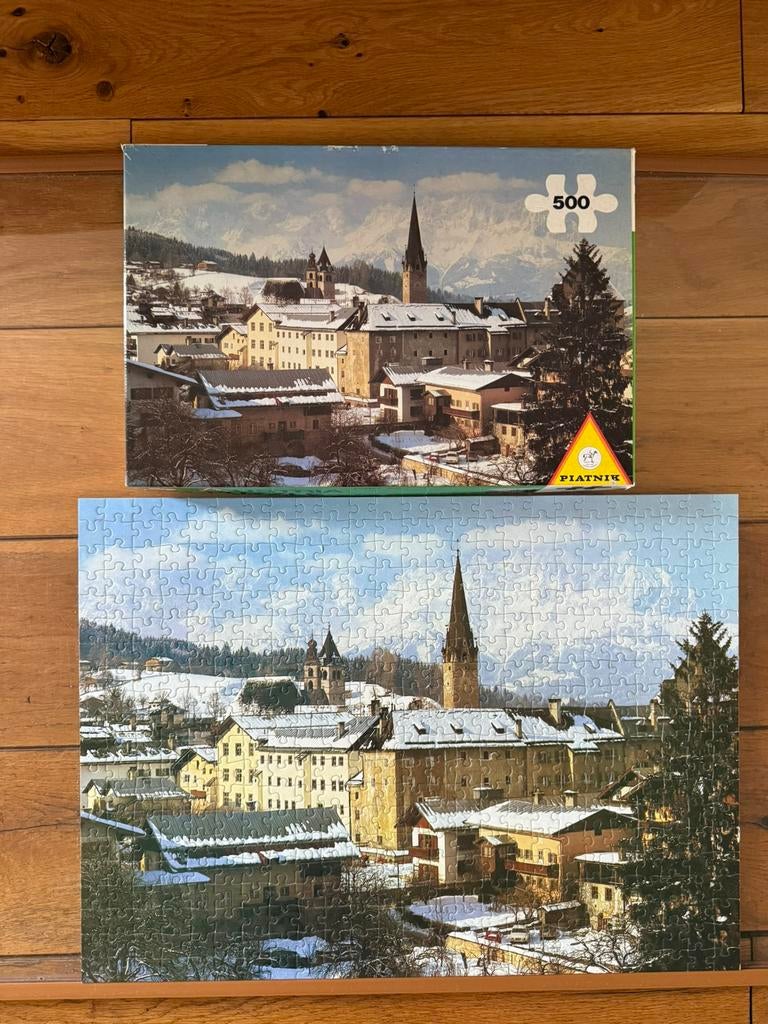 Austria puzzle 500, Hobby en Vrije tijd, Denksport en Puzzels, Ophalen of Verzenden, 500 t/m 1500 stukjes, Gebruikt, Legpuzzel
