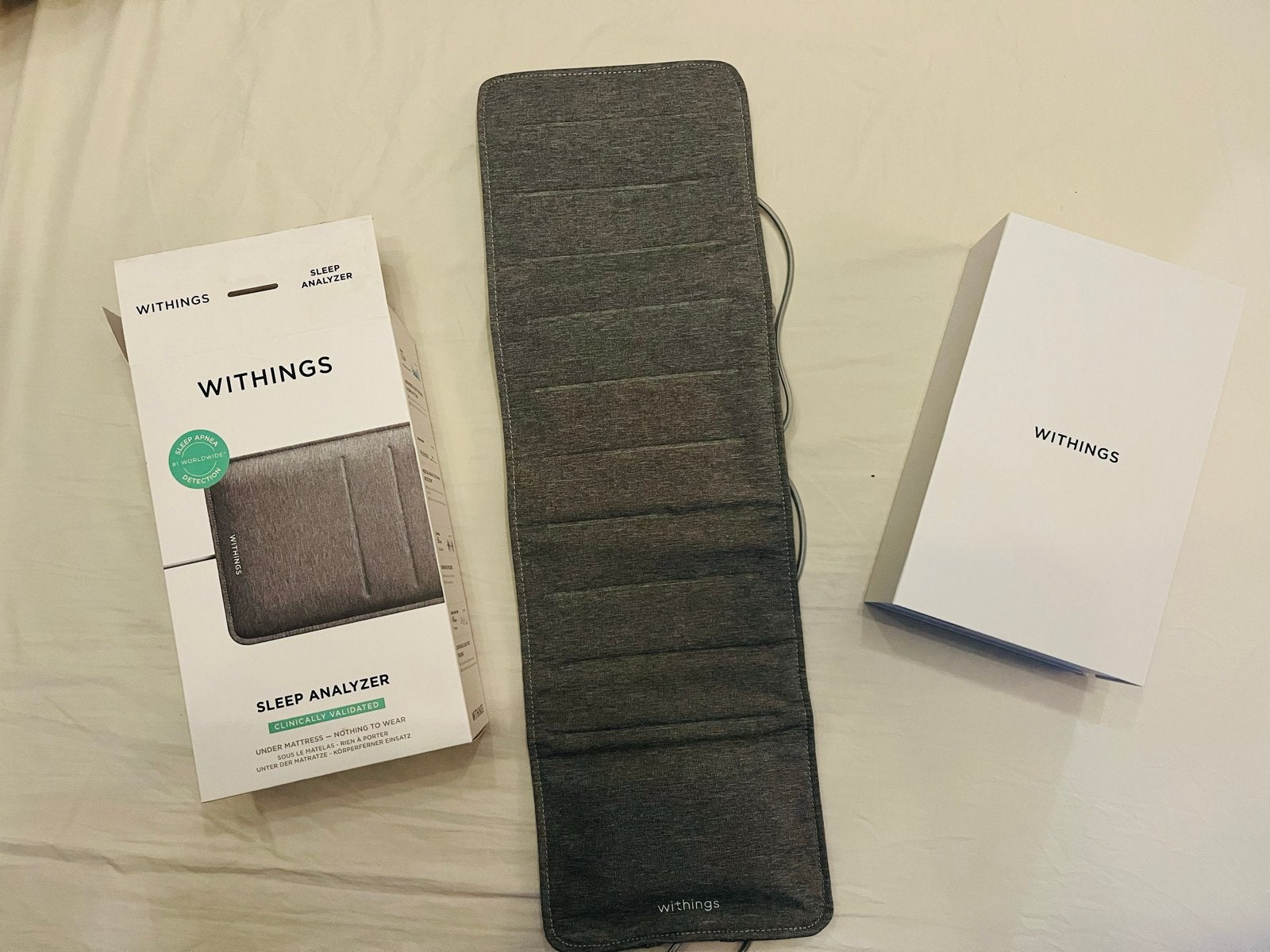 Withings Sleep Analyzer - Slaaptracker, Ophalen of Verzenden, Zo goed als nieuw, Overige typen