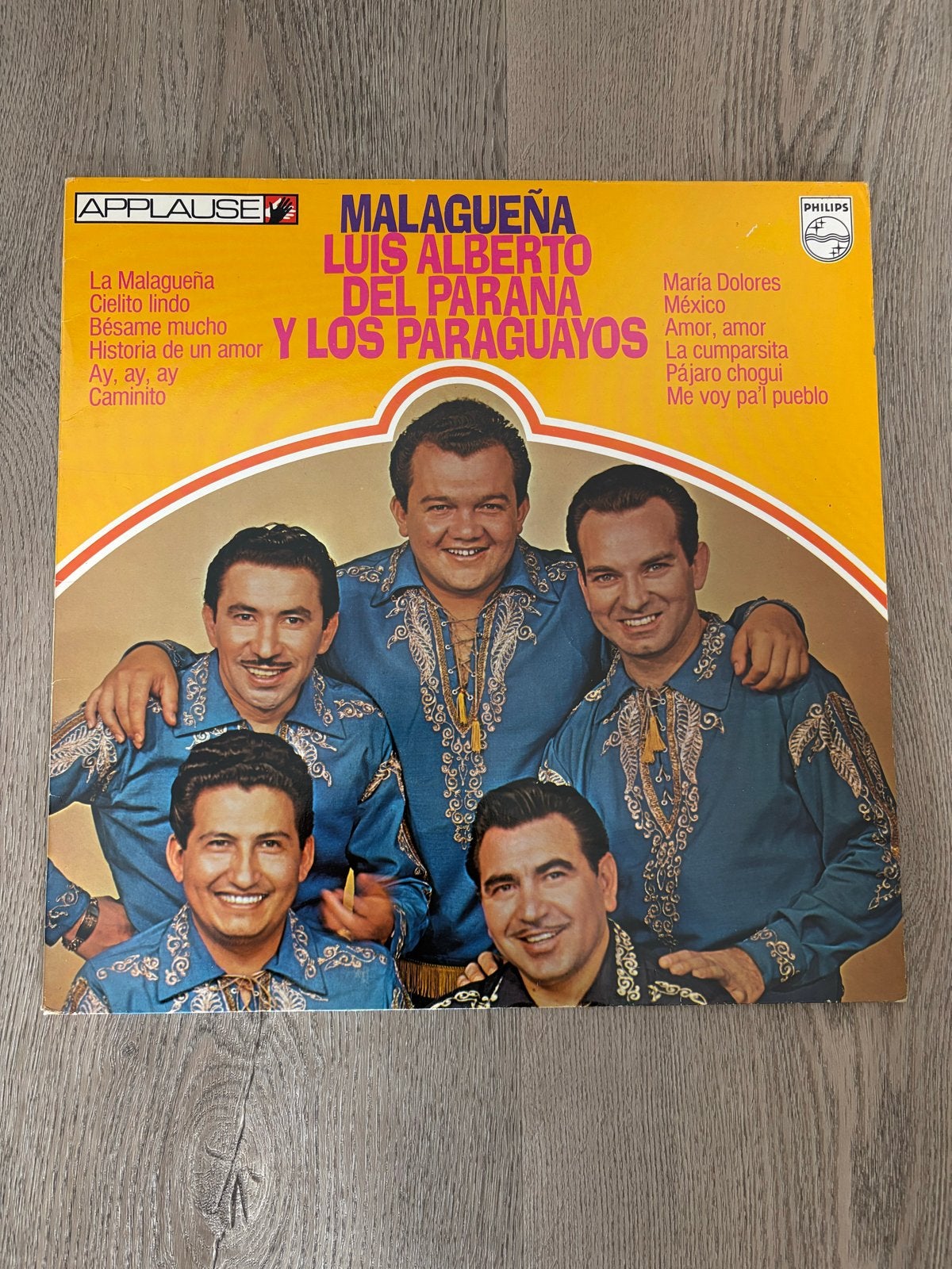Malagueña - Luis Alberto del Parana y Los Paraguayos LP, LP, Latin, Ophalen of Verzenden, Zo goed als nieuw
